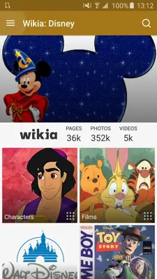 Disney android App screenshot 4